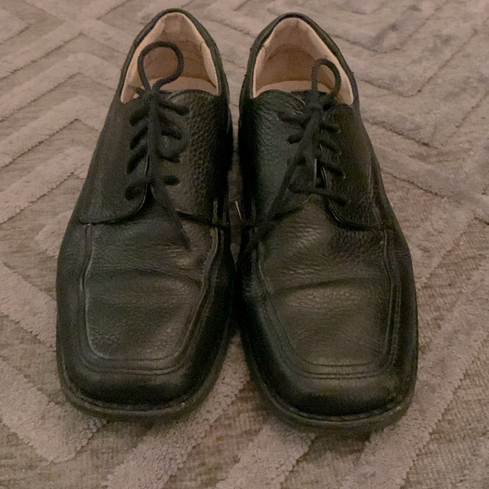 Boys leather oxfords
